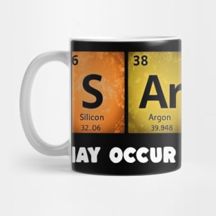 Sarcastic Chemistry: Periodically Witty T-Shirt Mug